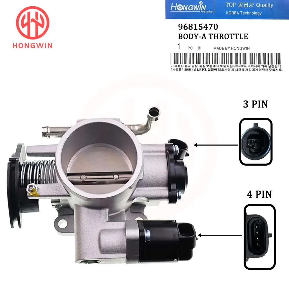 96815470 Cuerpo de mariposa electrónico Chevrolet Aveo/Kalos 1.4 - imagen 4