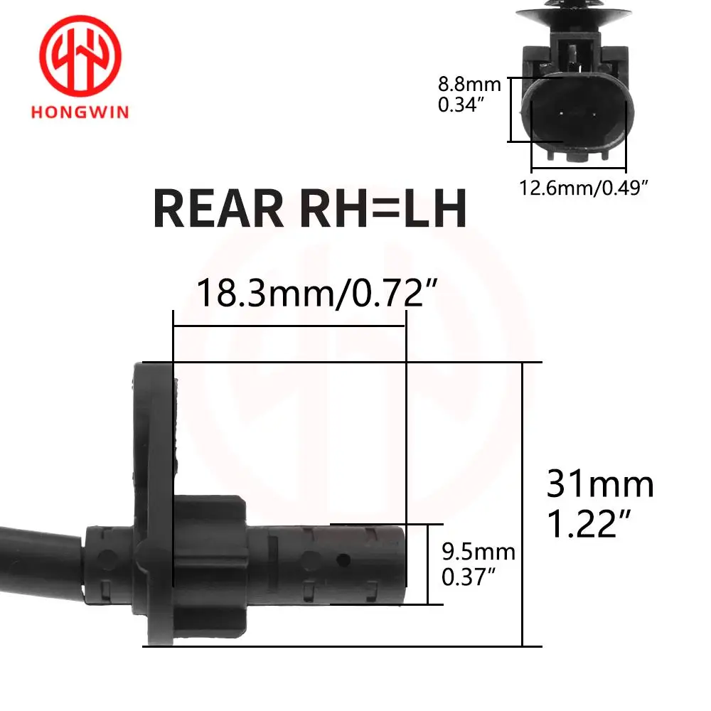 Sensor ABS 47900-ED000 para Nissan Cube 1.8 2009-2014 - imagen 2