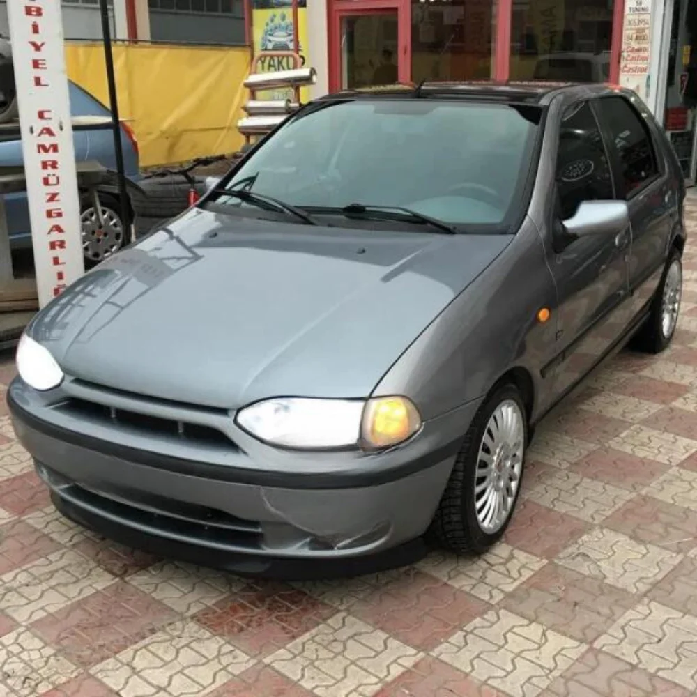 Parachoques delantero para Fiat Palio, Kit de carrocería, divisor de alerón, difusor de calidad, plástico ABS, piezas de afinación profesionales, 2 piezas, 1997-2012 - imagen 3