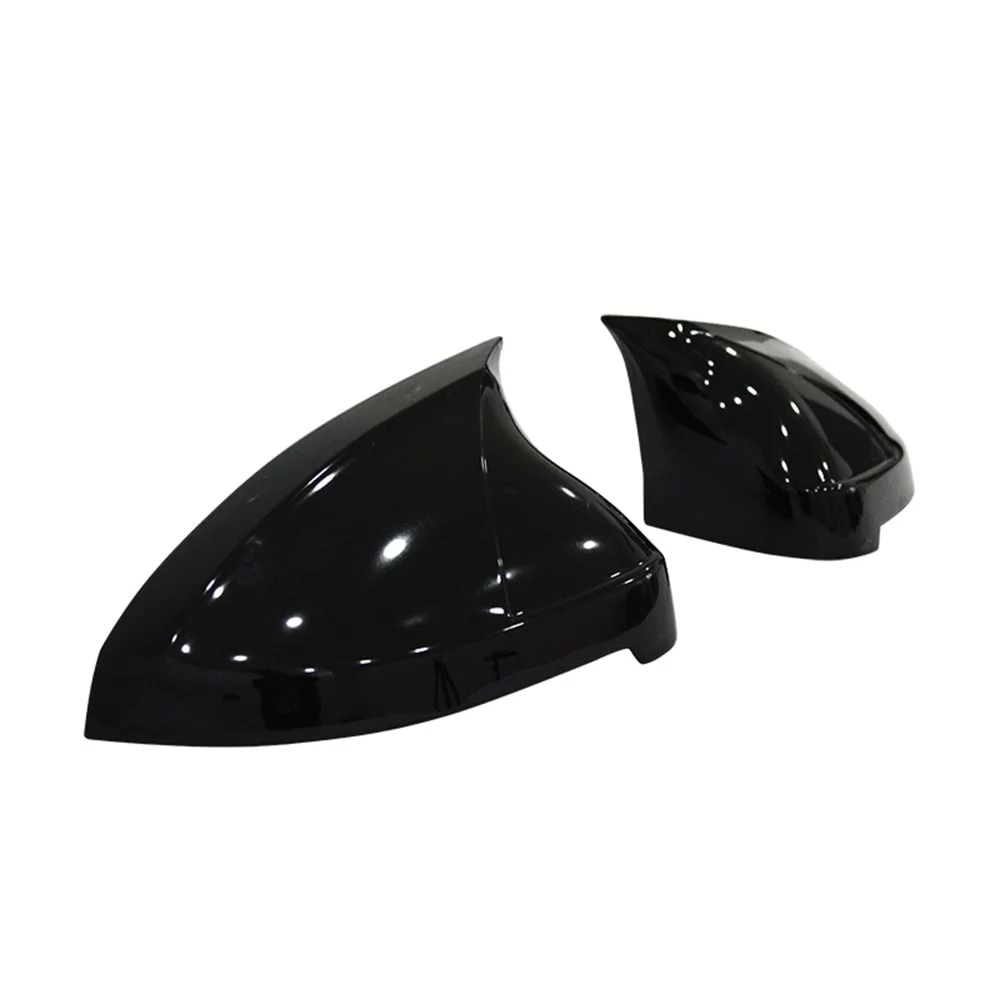 Cubierta cristal espejo retrovisor murciélago Audi A5 2016-2020 piano negra - imagen 3