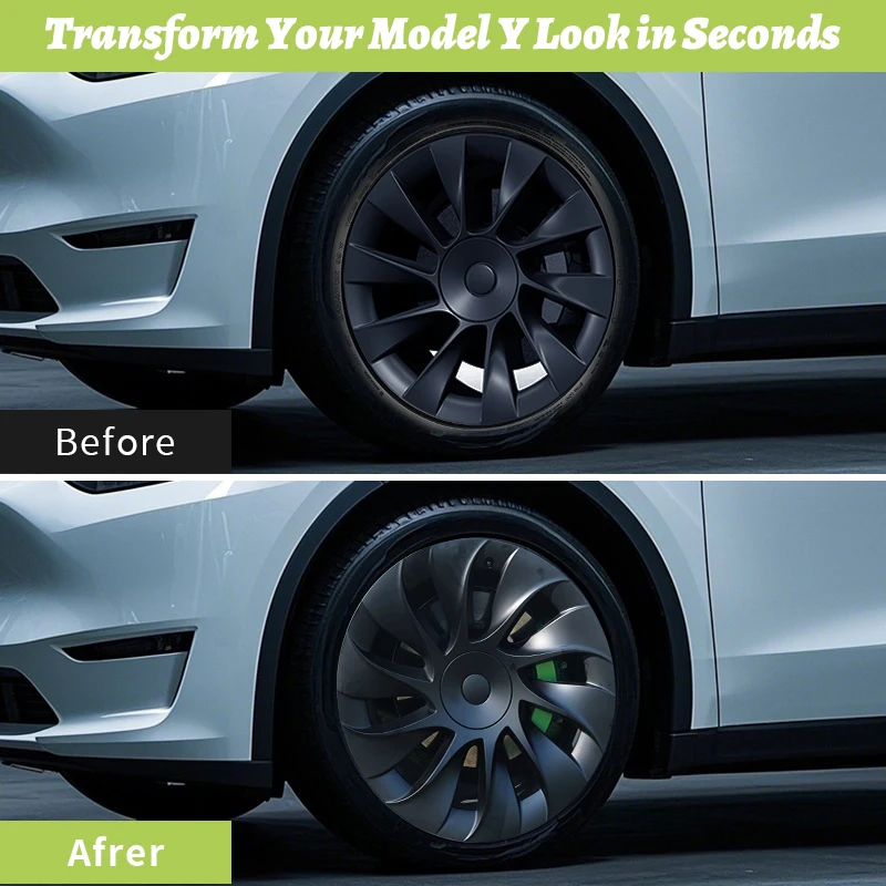 Tapacubos aerodinámicos para Tesla Model Y de 20 pulgadas - imagen 3