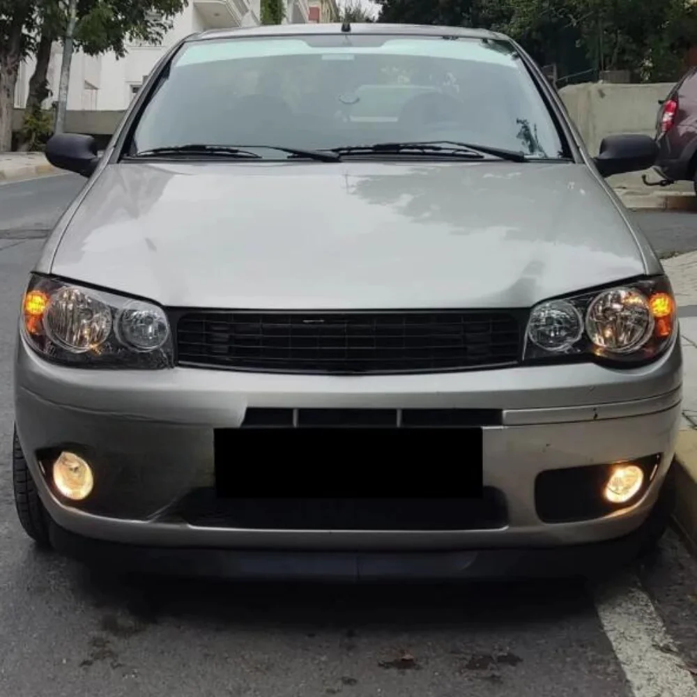 Parachoques delantero para Fiat Palio, Kit de carrocería, divisor de alerón, difusor de calidad, plástico ABS, piezas de afinación profesionales, 2 piezas, 1997-2012 - imagen 2