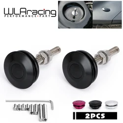 VR HP31BK Kit universal de pasadores de capó de cierre rápido negros