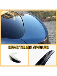 Alerón trasero maletero Renault Megane 4 negro brillante