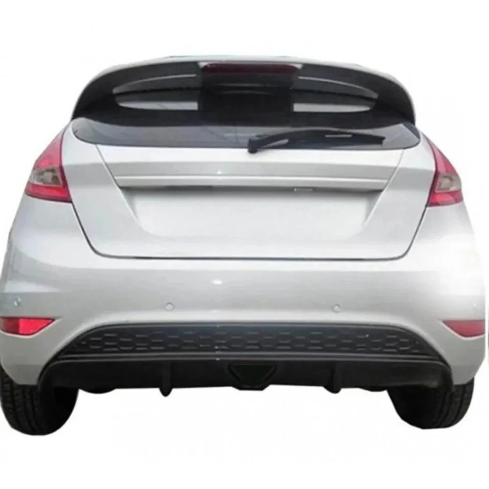 Difusor parachoques trasero ABS negro Ford Fiesta 2008-2017 - imagen 5