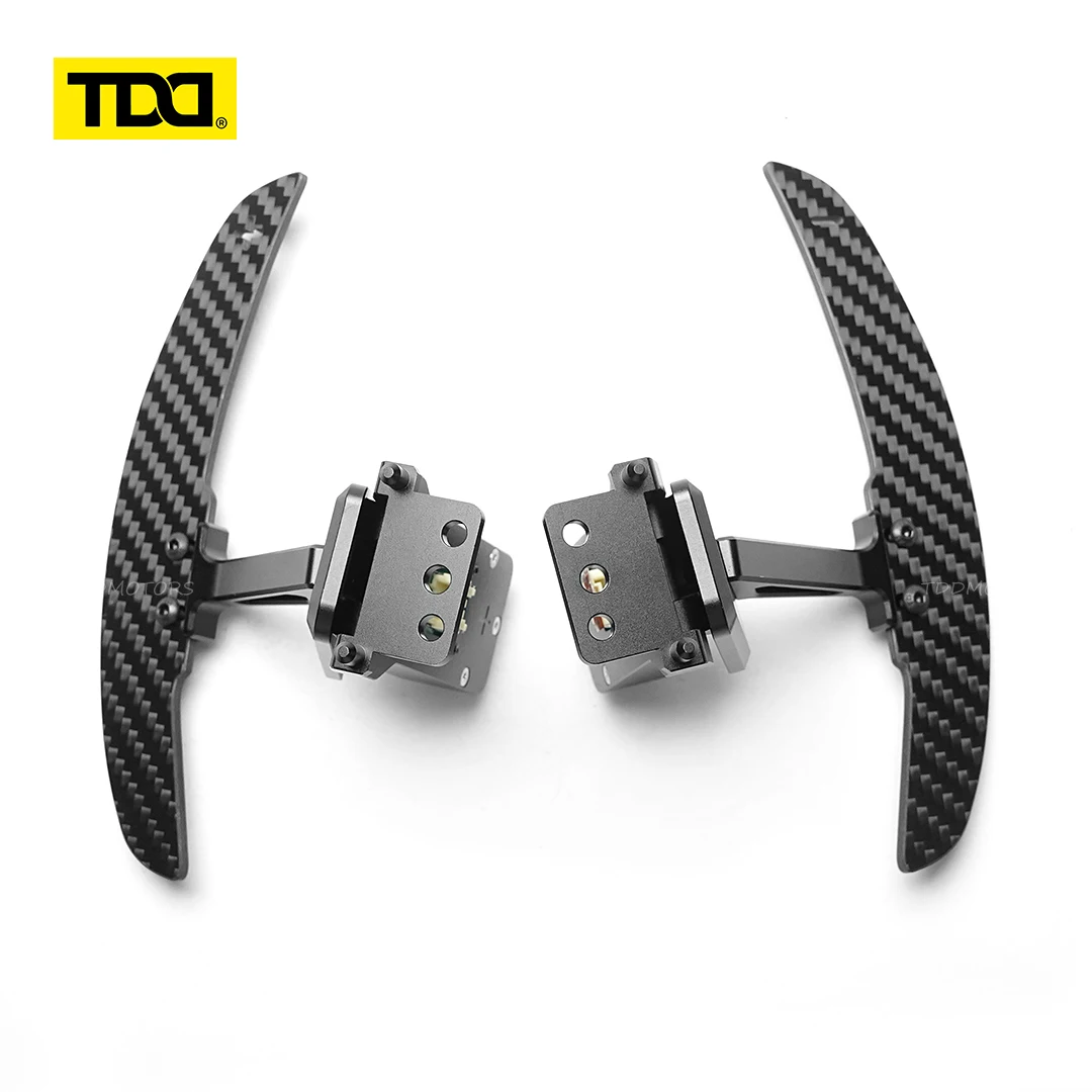 TDD Palancas Cambio Fibra Carbono Volante para Porsche 718 911 GT4