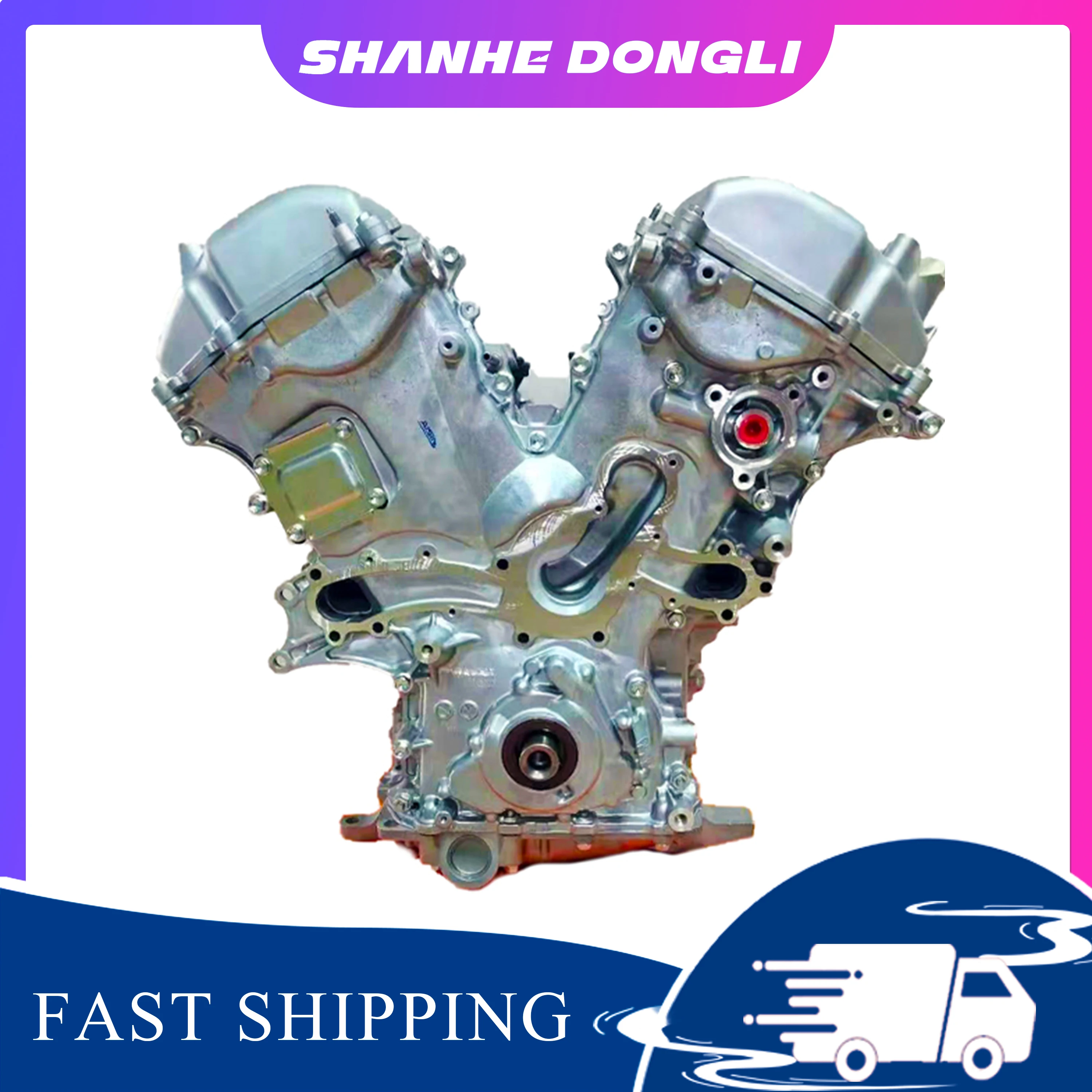 Motor gasolina 1GR-FE 4.0 V6 para Toyota Hilux 7 con accesorios - imagen 2