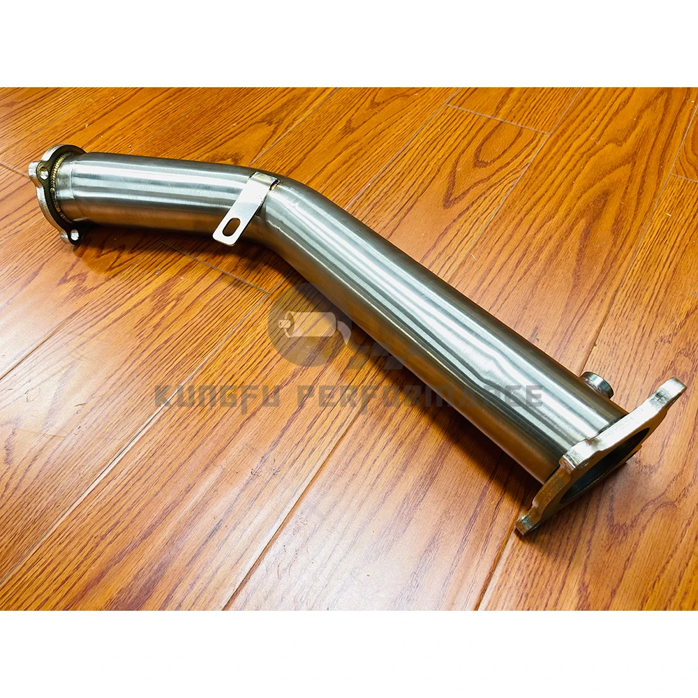 KUNGFU tubo escape de acero inox 304 Audi A4 A5 Q5 B8 2.0 TFSI 09-12 - imagen 2