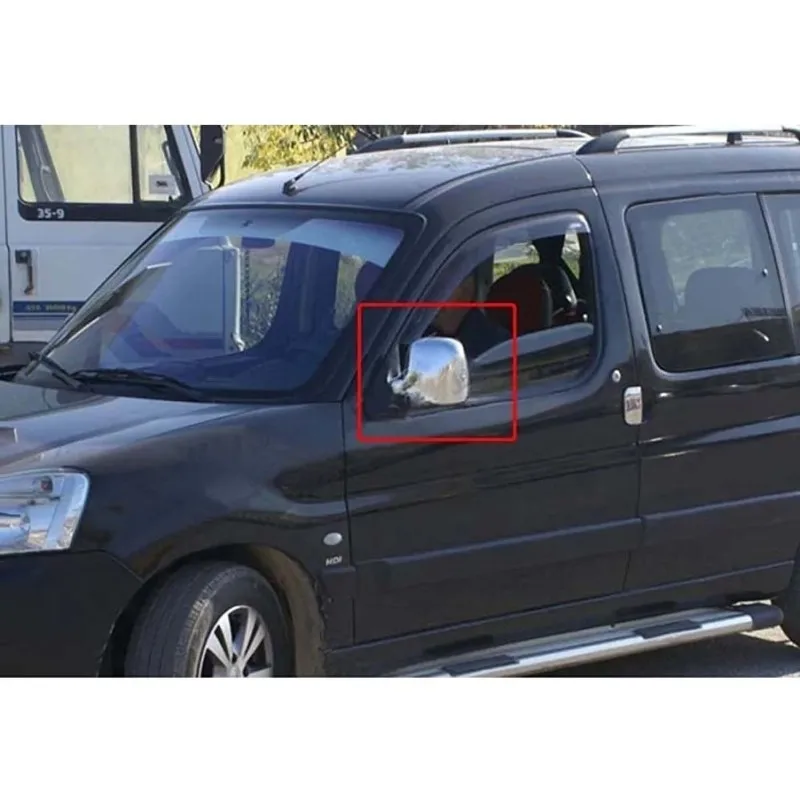 Cubierta retrovisor cromada ABS Peugeot Partner 96-08 - imagen 4