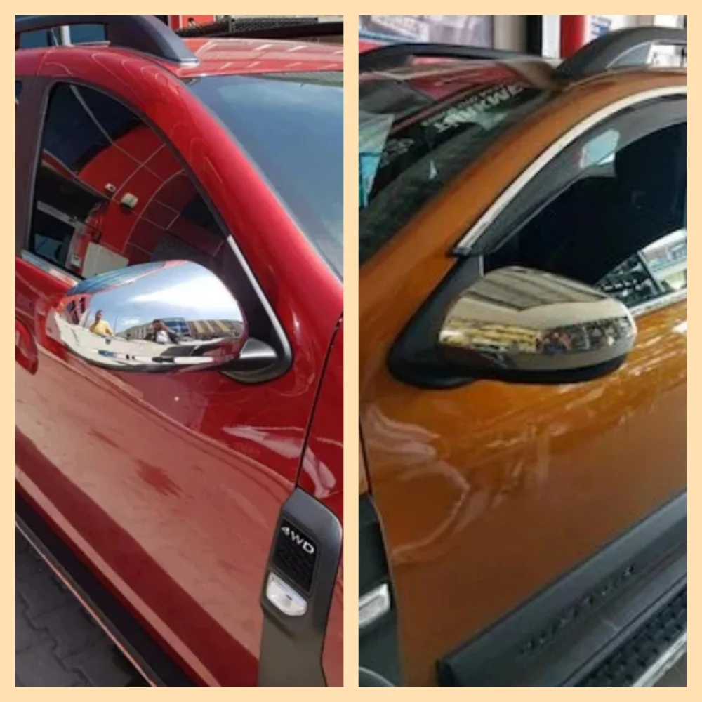 Cubiertas cromadas espejo retrovisor para Dacia Duster 2018-2022 - imagen 2