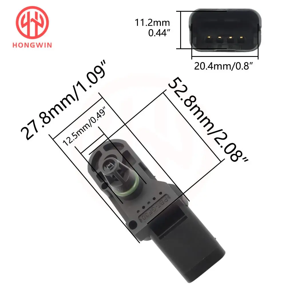 Embalaje del sensor MAP