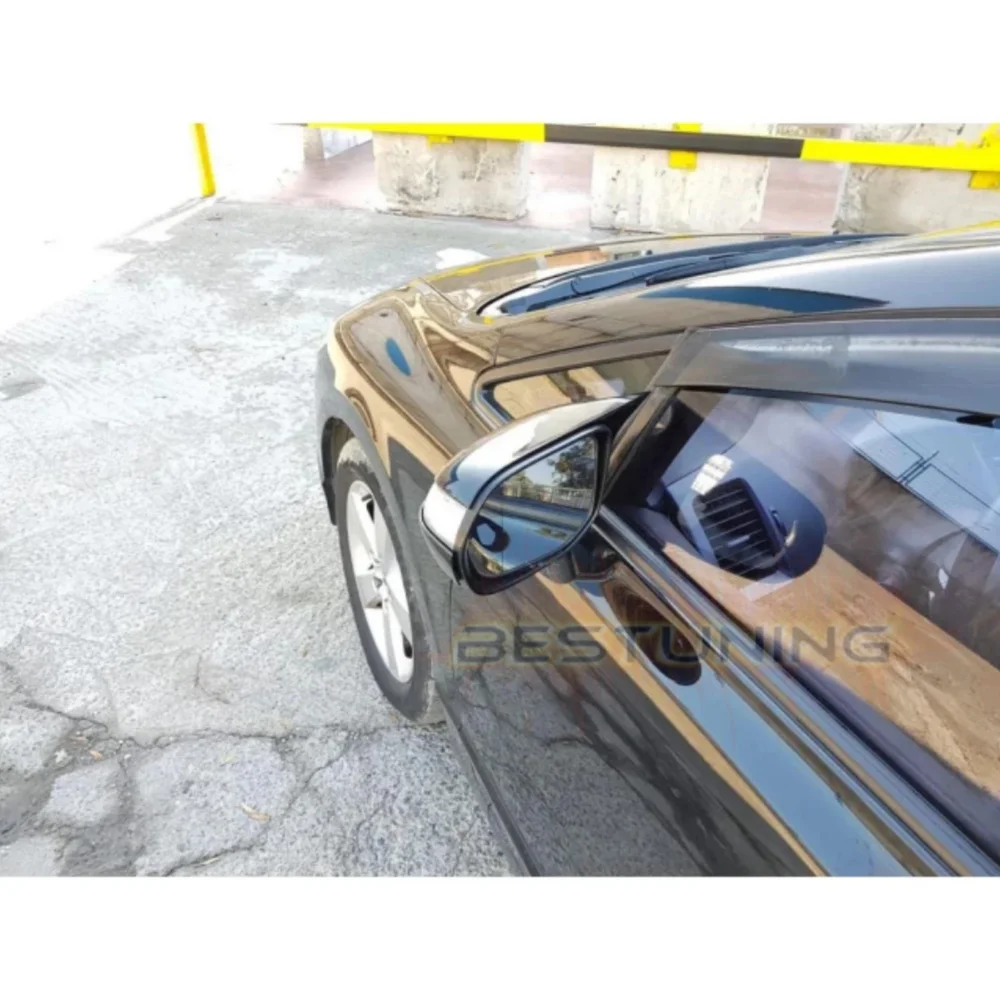 Carcasa retrovisor negra brillante para Honda Civic FD6 2006-2012 - imagen 5