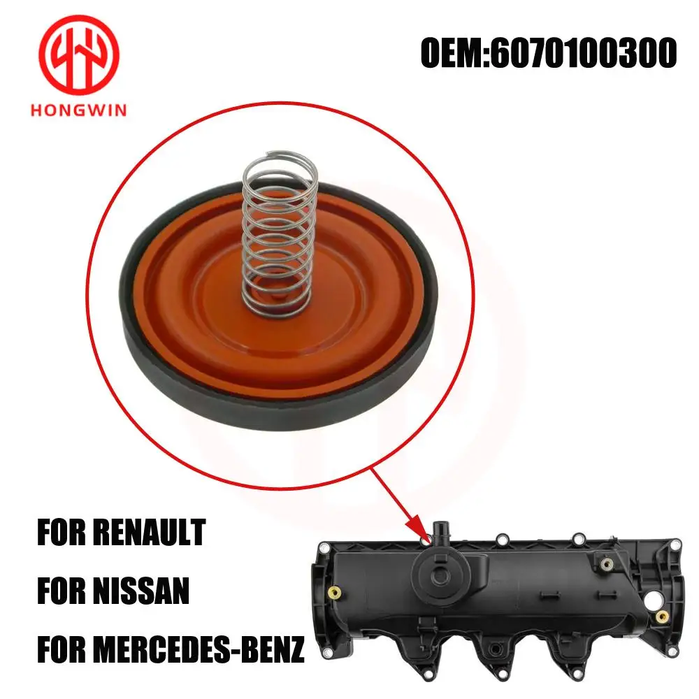 6070100300 Kit reparación tapa PCV – Nissan Qashqai y Renault