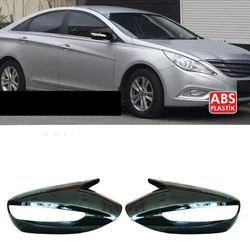 Cubierta espejo estilo murciélago negro para Hyundai Sonata 2011-2015