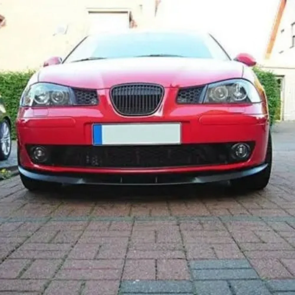 Labio de parachoques delantero para Seat Ibiza Mk4 6L Cupra R, accesorios de coche, aleta de alerón, Kit de carrocería Universal Euro, ajuste de piezas exteriores, 3 uds. - imagen 3