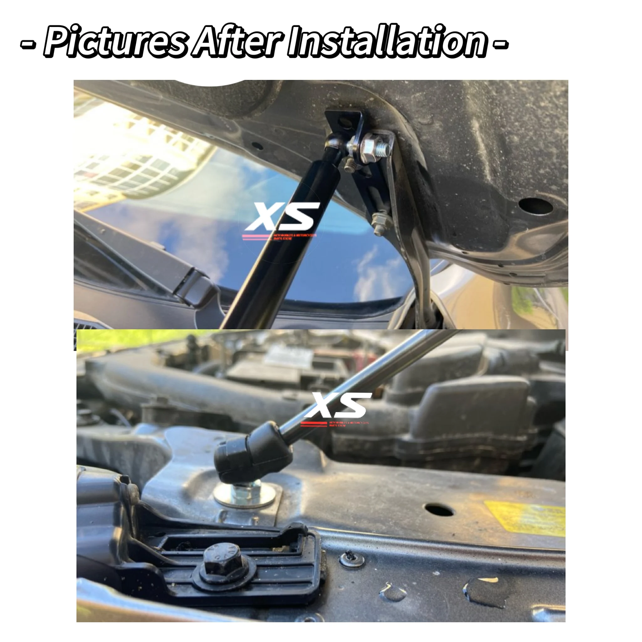 Puntales amortiguador capó Nissan Qashqai J11 2014-2021 - imagen 4