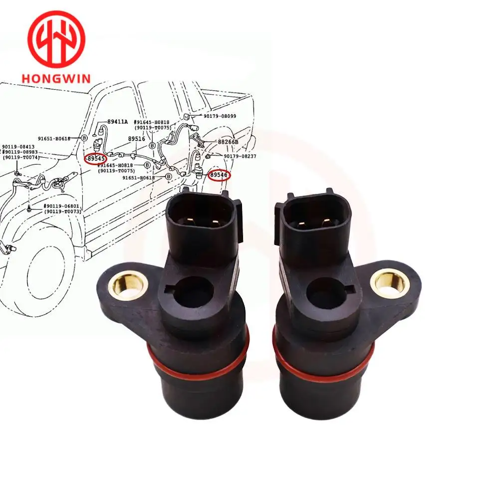 HONGWIN Sensor ABS trasero OE 89546-0K010 – Toyota Tacoma/Tundra - imagen 2