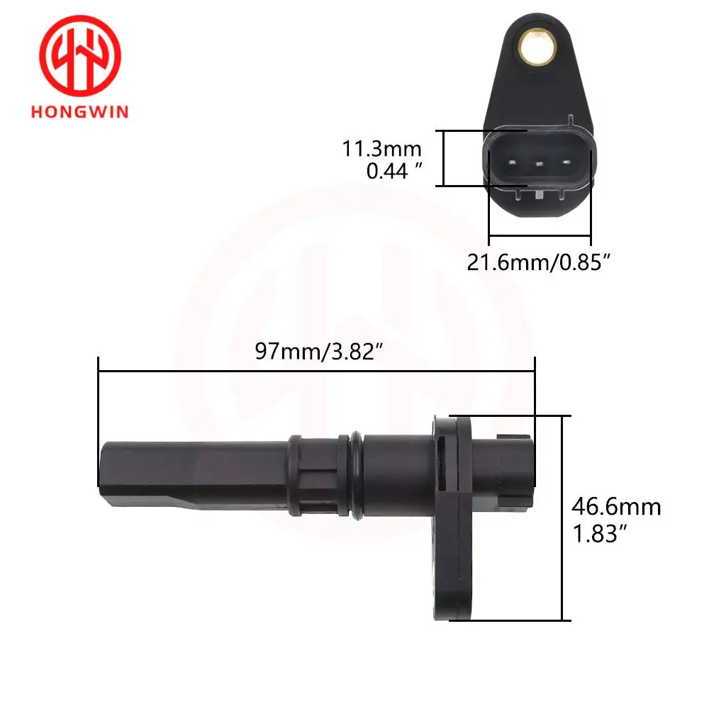 Detalle del sensor de velocidad de transmisión