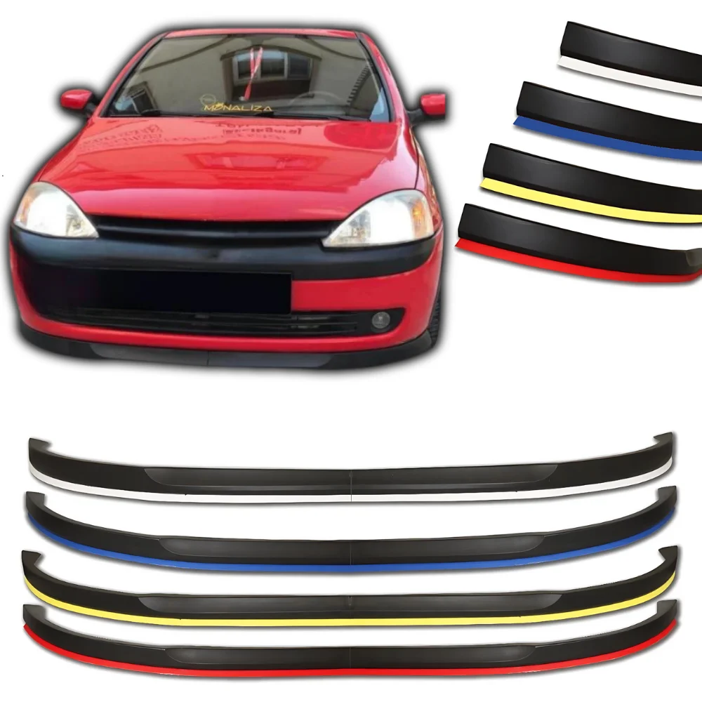 Parachoques delantero deportivo con difusor para Opel Corsa C