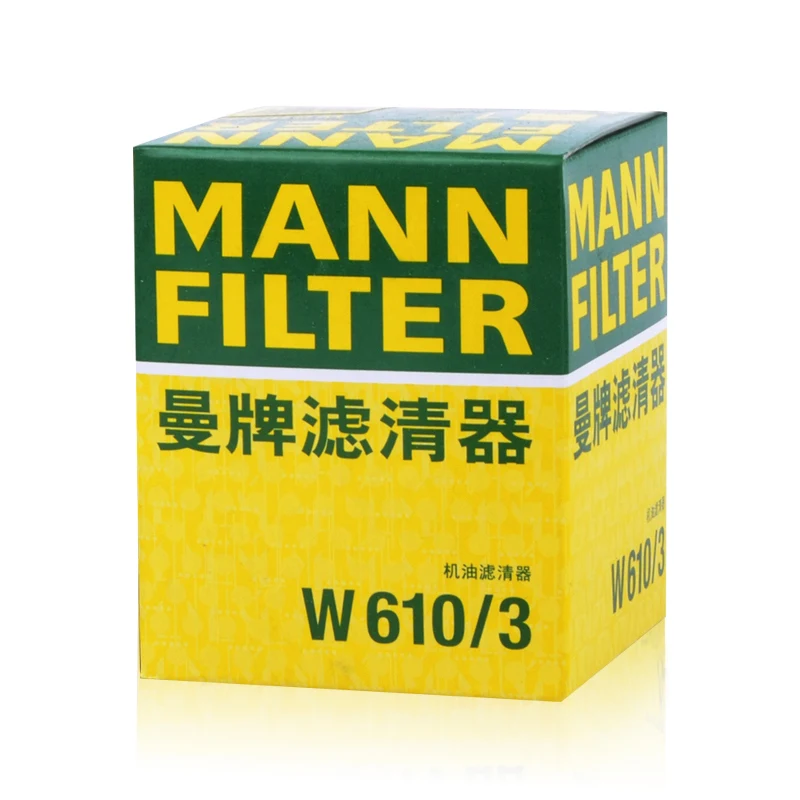 Filtro de aceite MANN W610/3 para Alfa Romeo, Citroën, Fiat, Ford