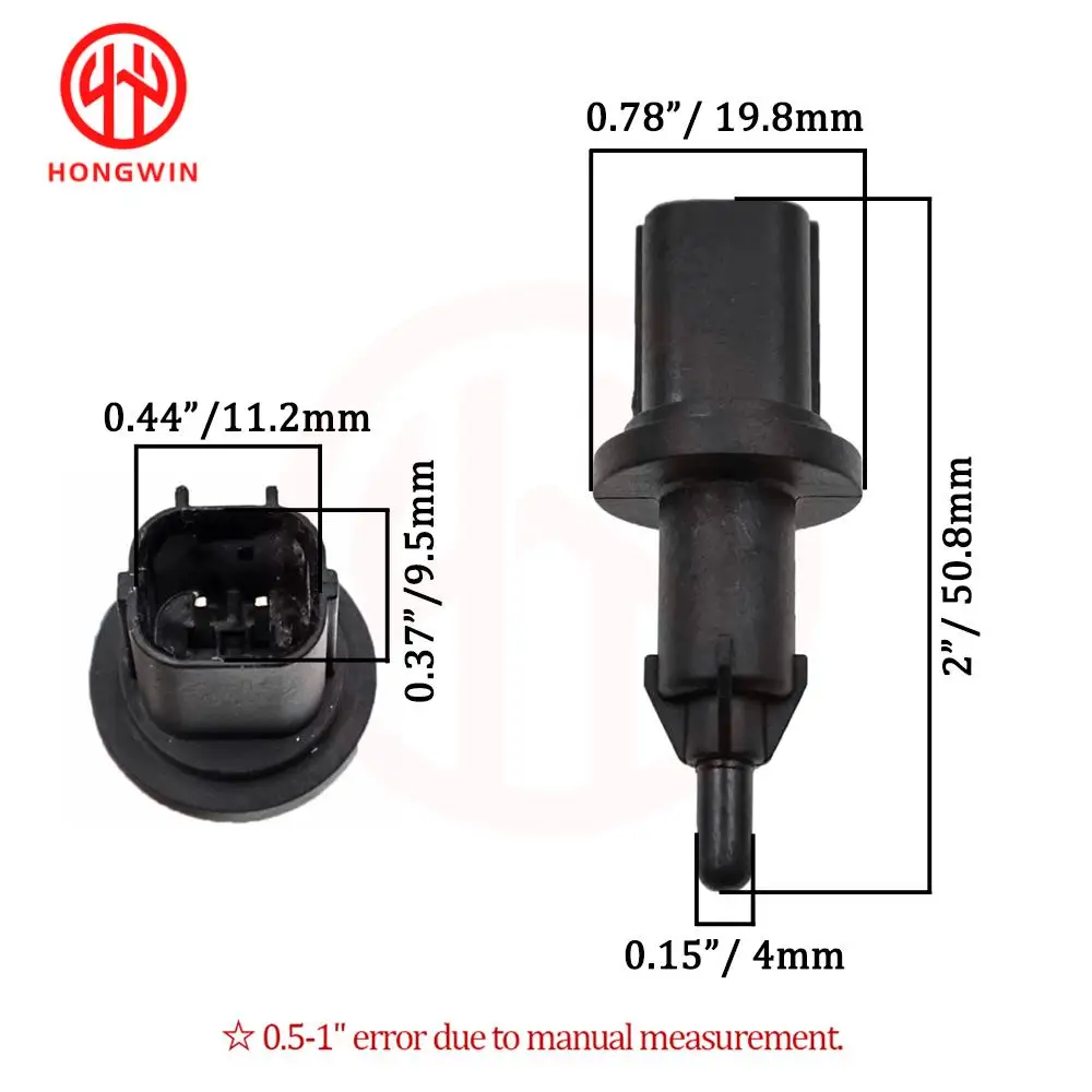 37880PLC004 Sensor temperatura carga aire admisión Honda Accord Civic - imagen 2