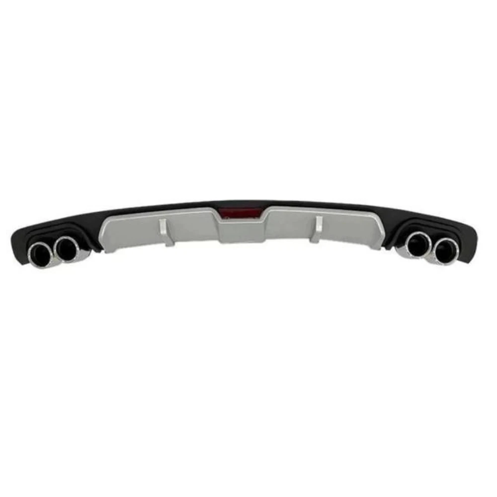 Kit difusor trasero ABS negro para Fiat Palio – deflector parachoques - imagen 3