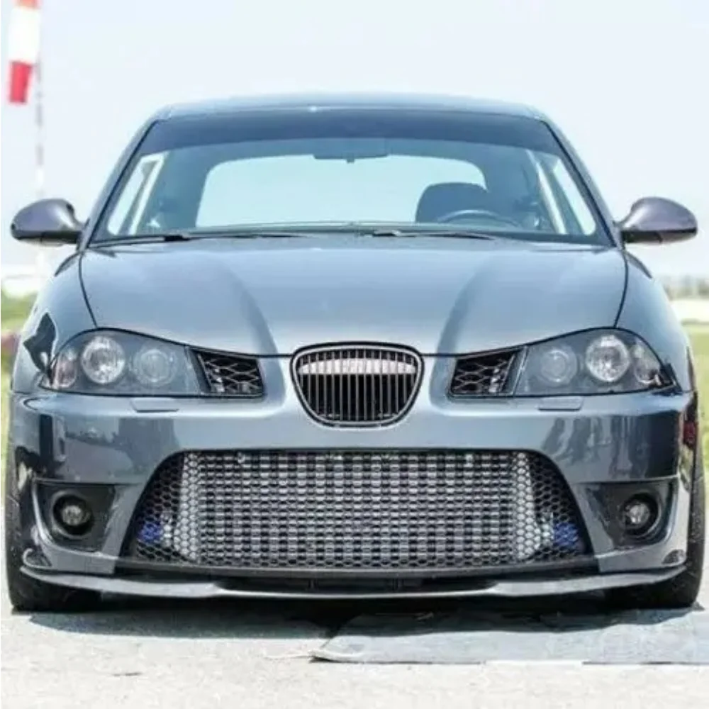 Labio de parachoques delantero para Seat Ibiza Mk4 6L Cupra R, accesorios de coche, aleta de alerón, Kit de carrocería Universal Euro, ajuste de piezas exteriores, 3 uds. - imagen 5