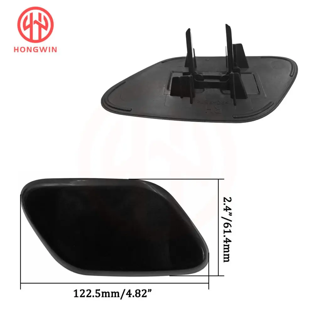 HONGWIN faro delantero lámpara lavadora bomba de pulverización tapa de boquilla cubierta 98672-F1000/98682-F1000 para Kia Sportage IV KX5 2016 2017 2018 - imagen 4