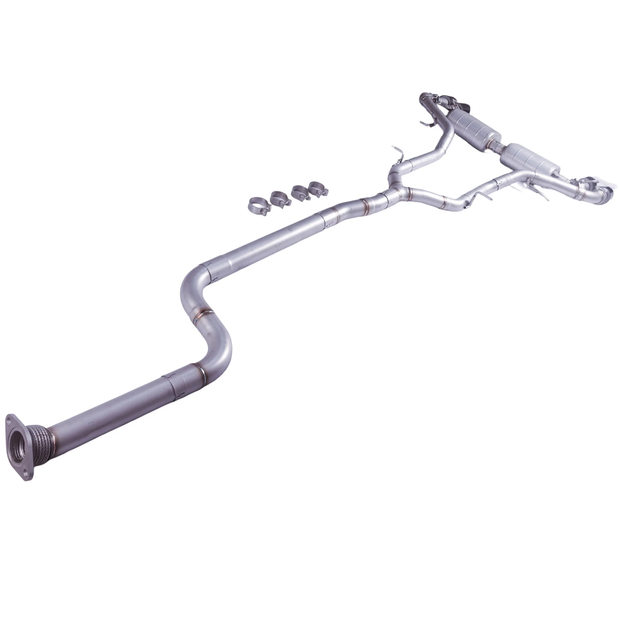 Escape catback válvula eléctrica Camaro 2.0 2016-2023 acero inox 304 - imagen 3