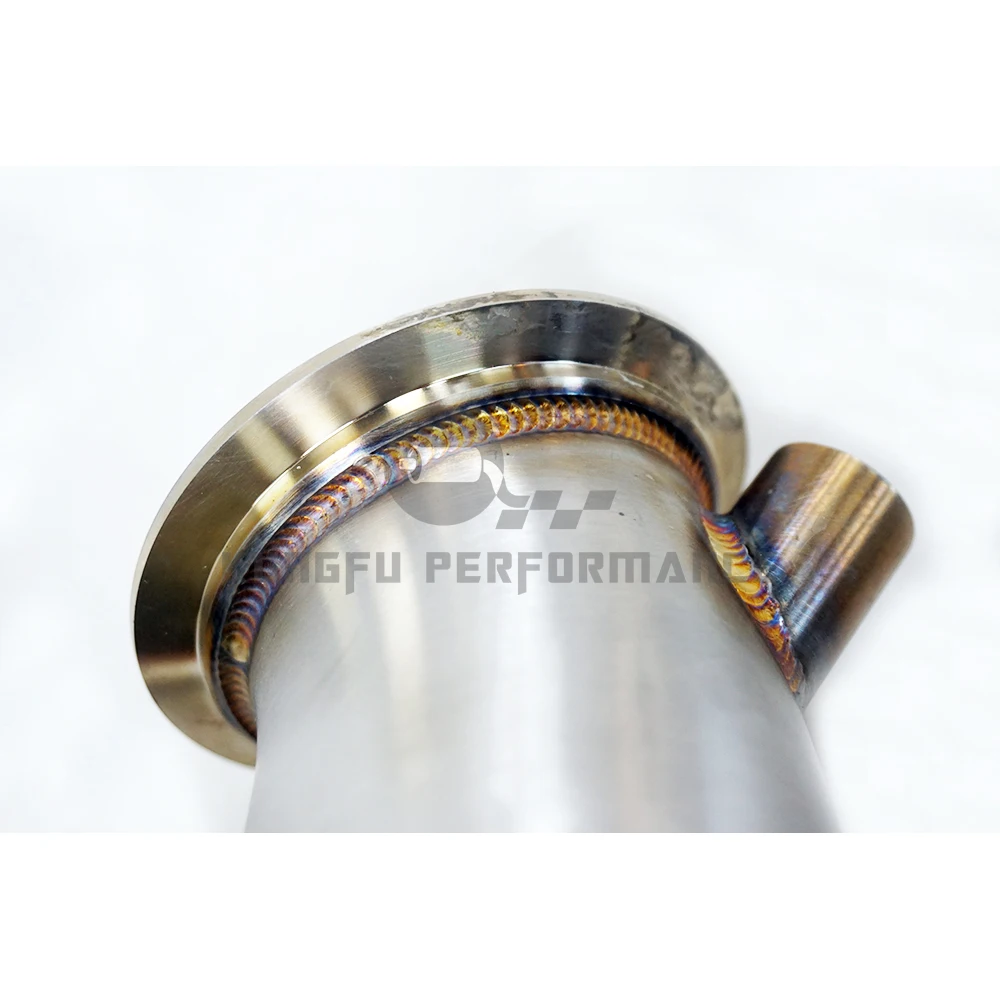 Downpipe Kung Fu Performance SS304 para BMW M3/M4 S55 3.0T 2015-2019 - imagen 5
