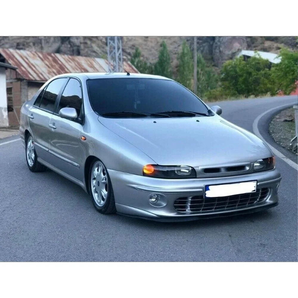 Labio de parachoques delantero para Fiat Marea Cupra R, accesorios para coche, aleta de alerón, Kit de carrocería Universal de 3 uds., ajuste de piezas exteriores - imagen 4