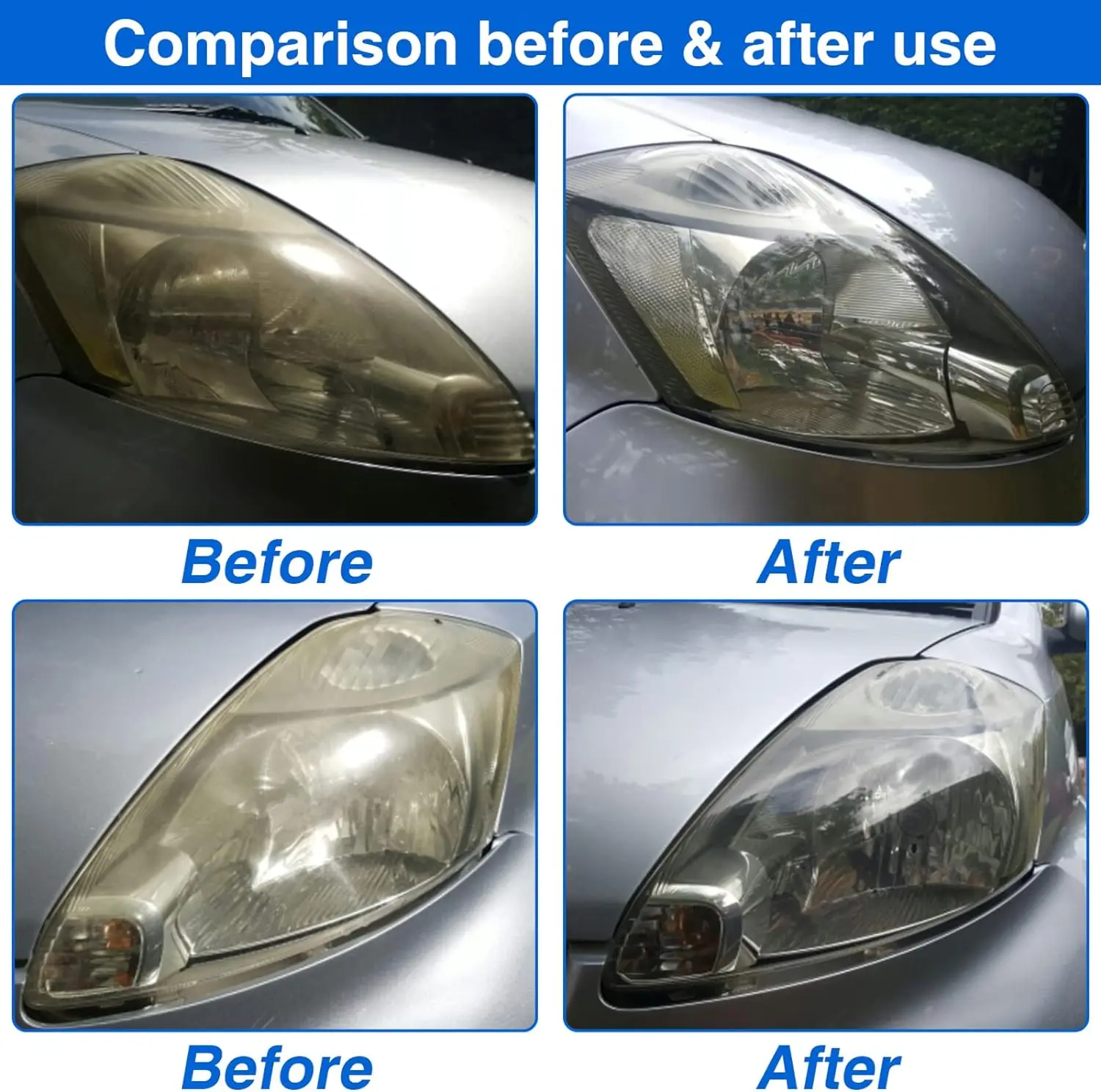 Kit restauración faros con líquido pulidor - imagen 4