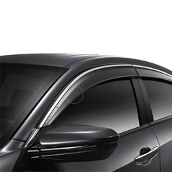 Deflectores de ventana cromados deportivos – Nissan Qashqai 2015-2021