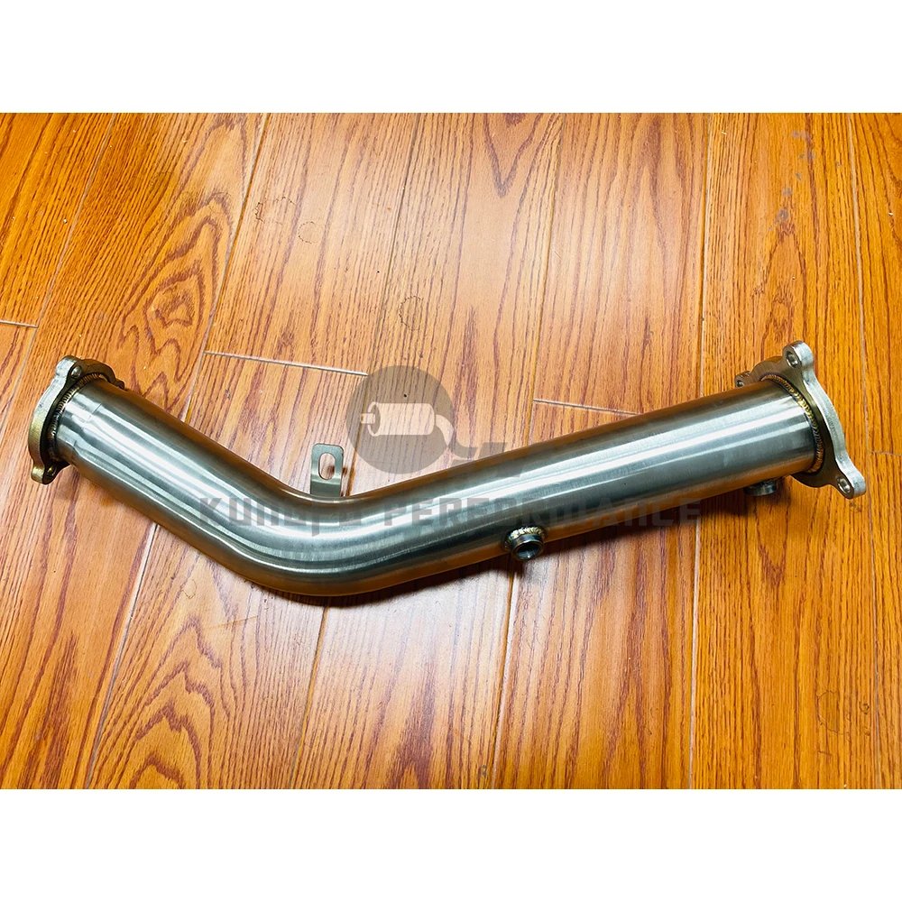 KUNGFU tubo escape de acero inox 304 Audi A4 A5 Q5 B8 2.0 TFSI 09-12 - imagen 3