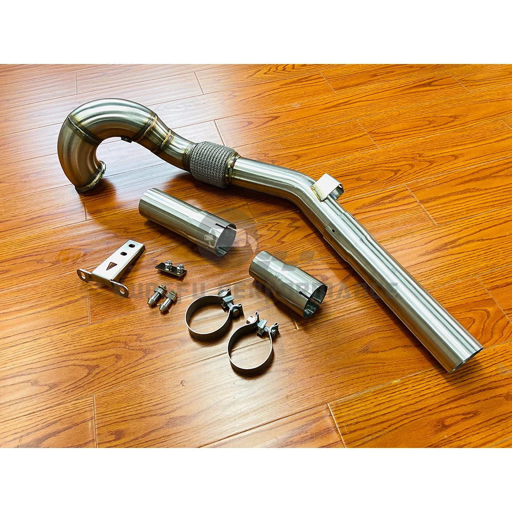 Downpipe Decat KUNGFU VW Golf GTI MK7 1.8T 2.0T – Acero inoxidable