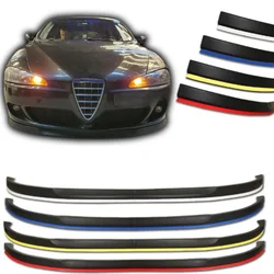 Parachoques delantero para Alfa Romeo 147, Kit de carrocería de labio, difusor divisor de Alerón, piezas de afinación profesionales de plástico ABS de alta calidad, 2 piezas