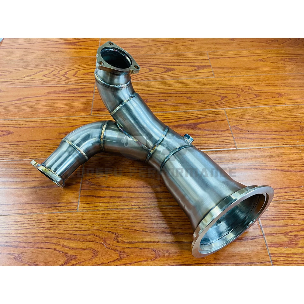 Bajante sin catalizador SS304 – Audi S4 B9 3.0T KUNGFU PERFORMANCE - imagen 3