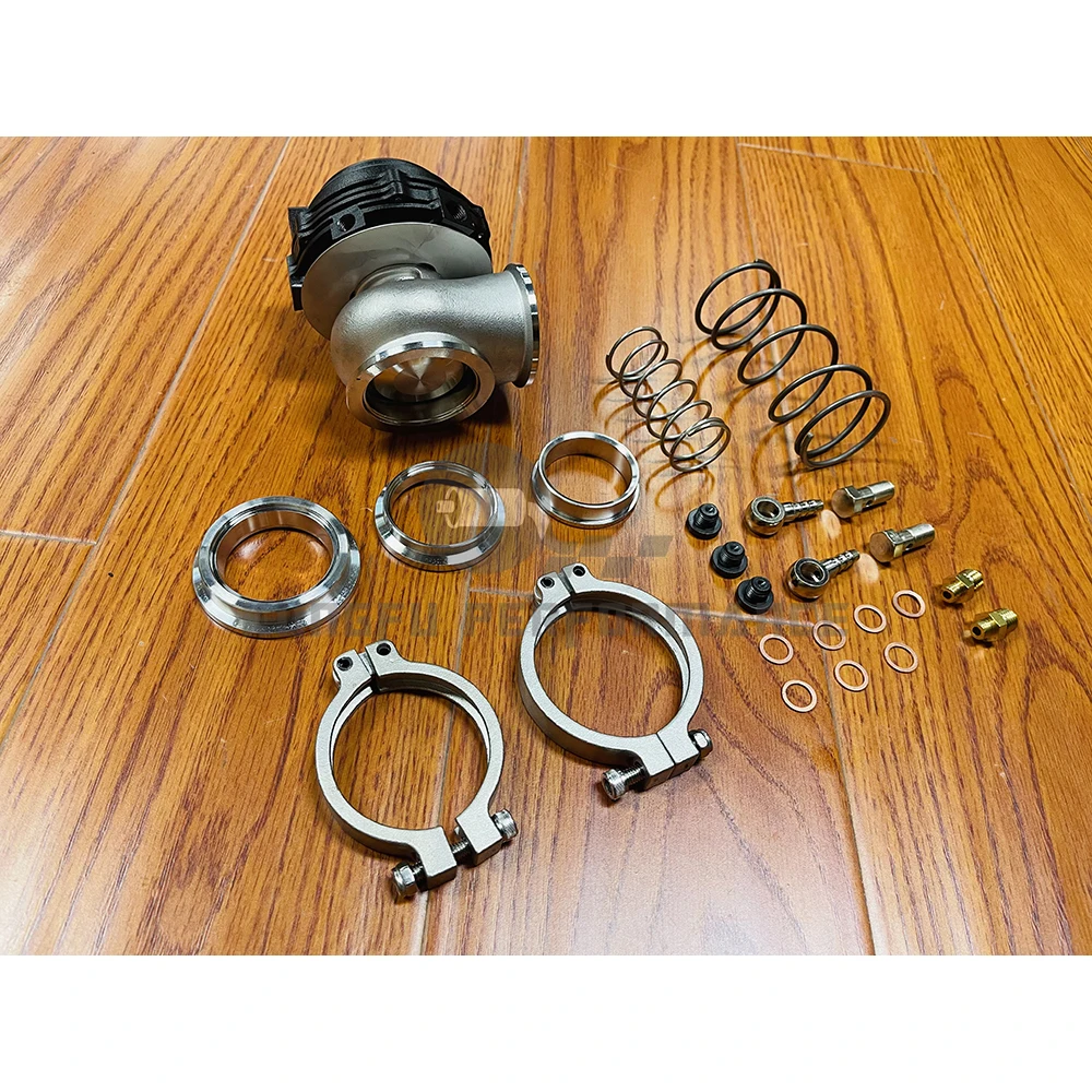 KungFu Performance Puerta de residuos V-band 44mm – colector turbo - imagen 2