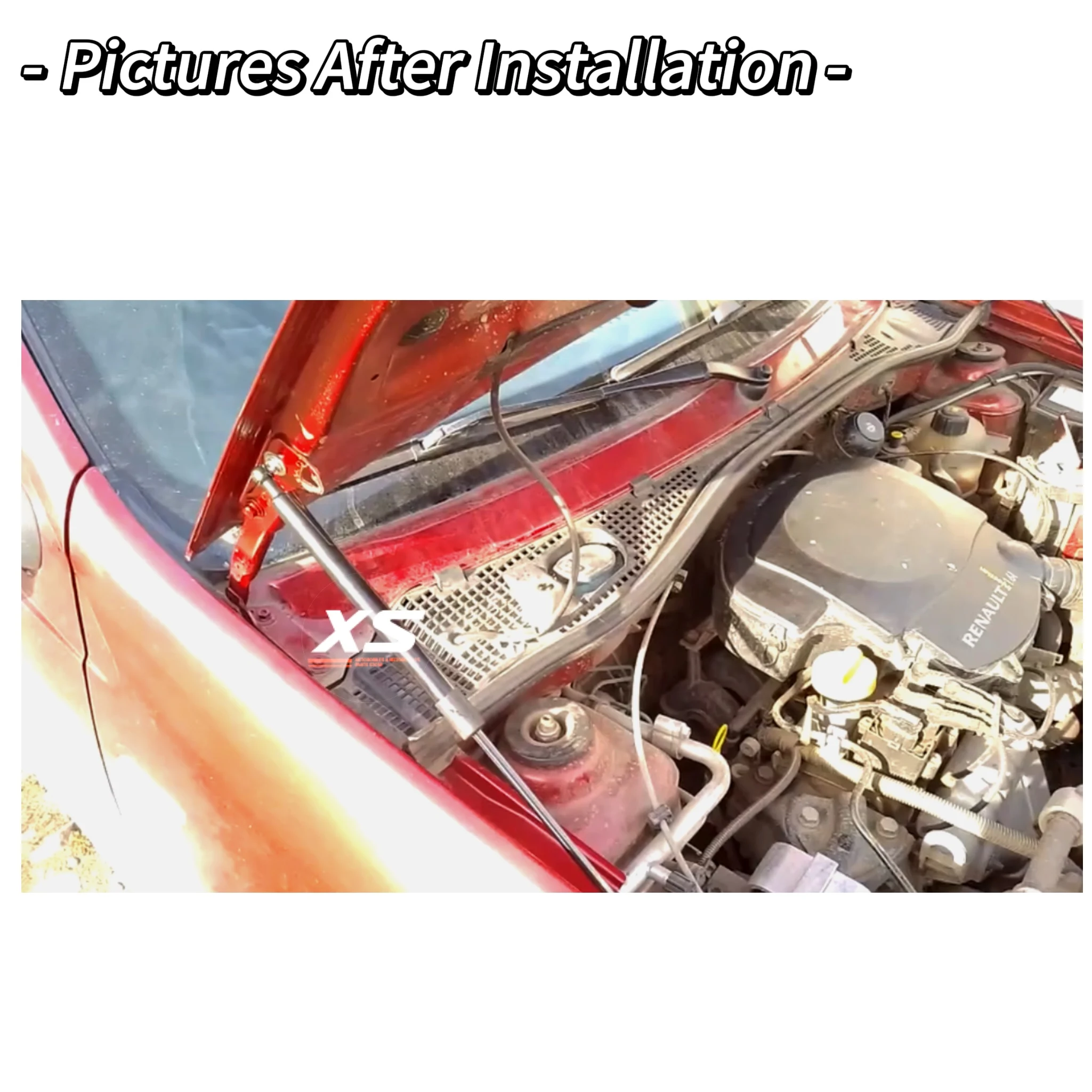 Amortiguadores de capó Dacia Sandero I Stepway B90 (2008-2014) - imagen 4