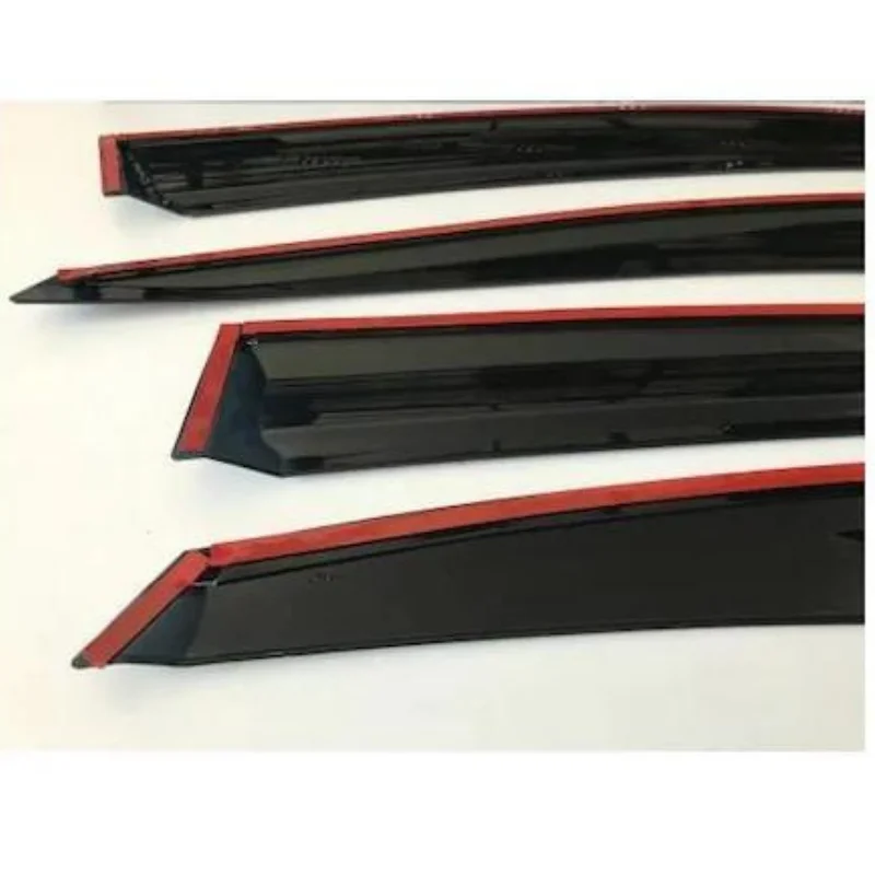 Deflector de ventana de estilo deportivo para coche, cubierta de lluvia, visera, toldos, accesorio Exterior, Tuning, para Fiat Punto 2005-2015 - imagen 5