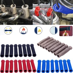 Funda térmica de fibra de titanio para cables de bujía