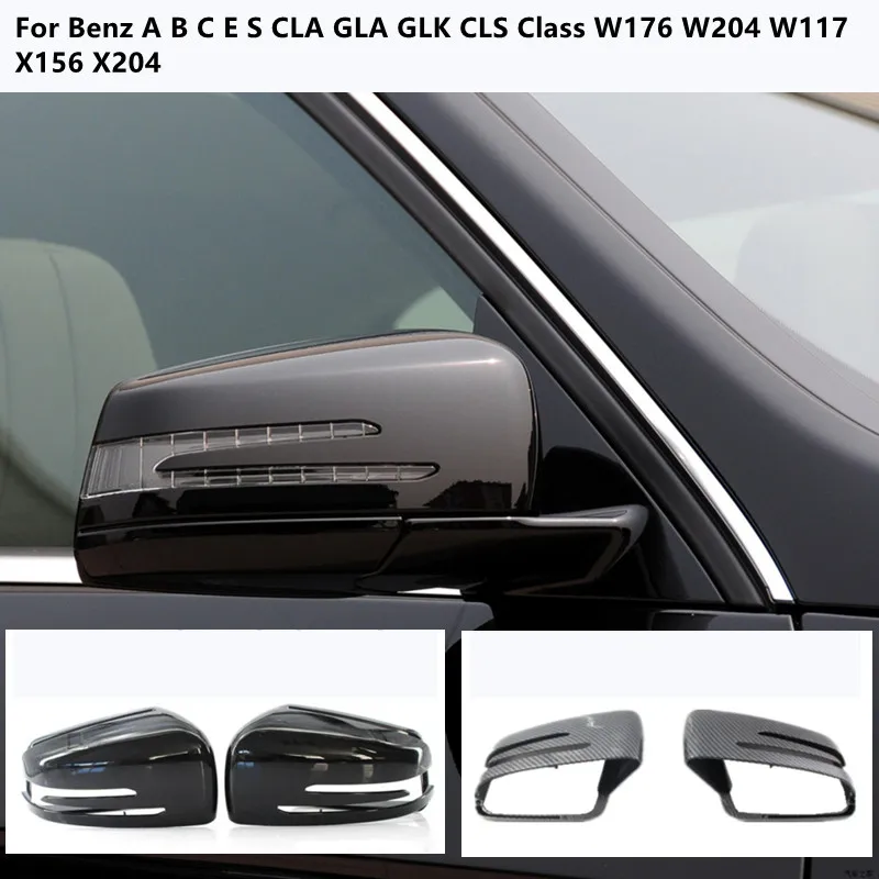 Embellecedor de estilo fibra de carbono para espejo retrovisor lateral