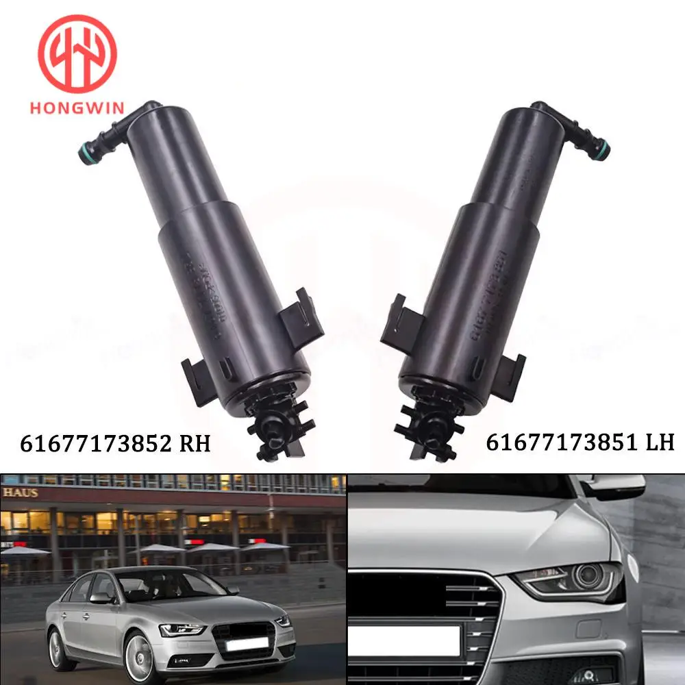 Boquilla de pulverización para faro delantero izquierdo y derecho, OEM 61677173851, 61677173852, para BMW X5, E70, 2007-2013, 3.0L, 4.4L, 4.8L, novedad