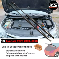 Amortiguadores de gas para capó Toyota Avensis T270 2009-2018