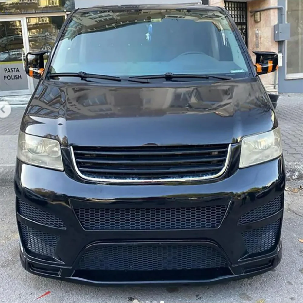 Cubierta de espejo retrovisor para coche, accesorio para Volkswagen Transporter T5 2004-2009, estilo murciélago, 2 piezas - imagen 2