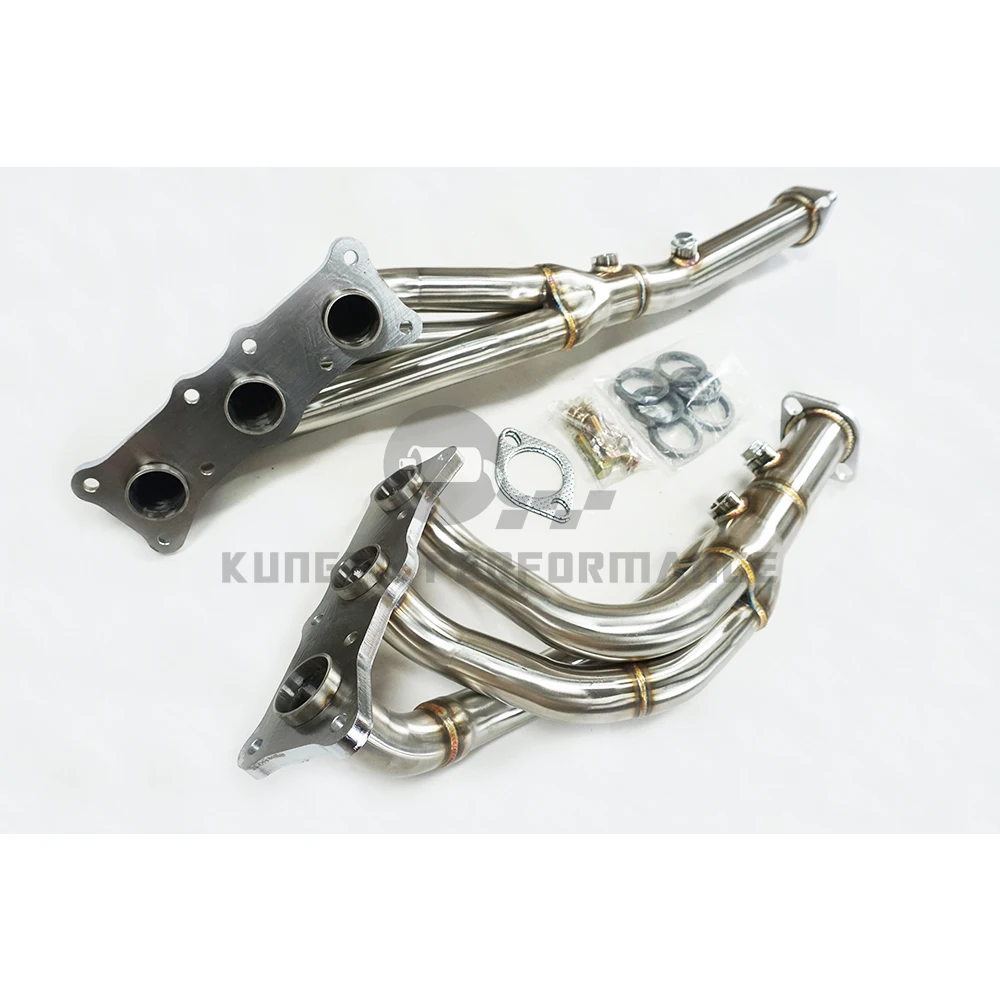 KUNGFU Colector de escape deportivo SS304 para BMW N52/N53 - imagen 2