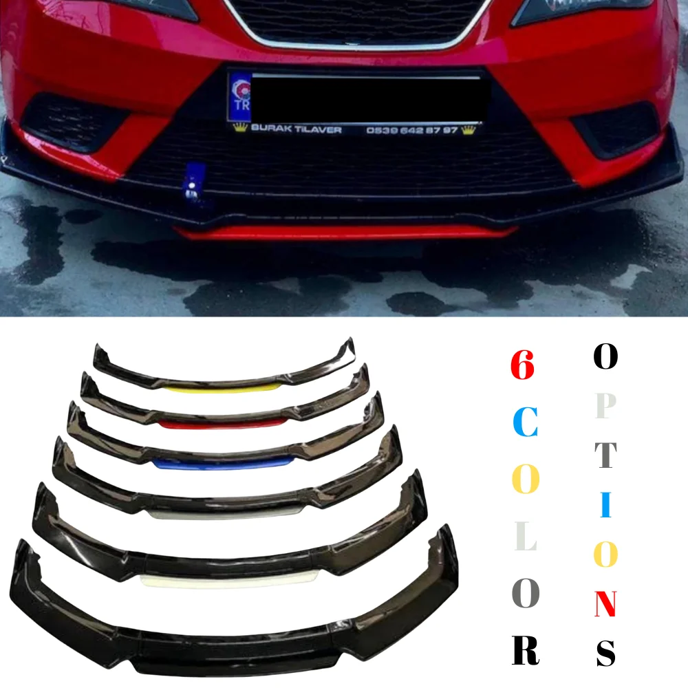 Labio splitter frontal para Seat Ibiza 2001-2008 – Tuning carrocería