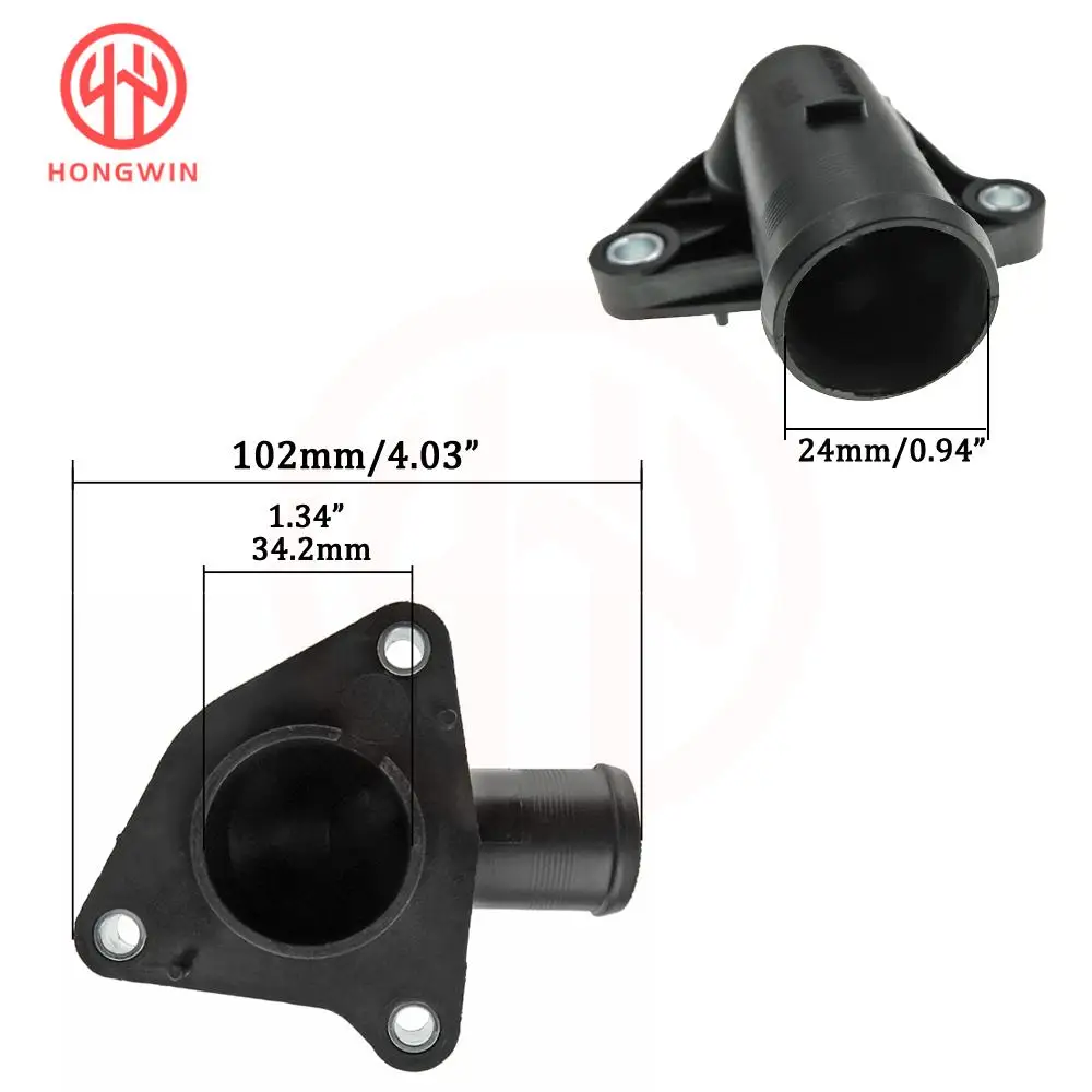 Hyundai 25632-02501 Carcasa termostato refrigerante genuina Atos/Prime - imagen 5