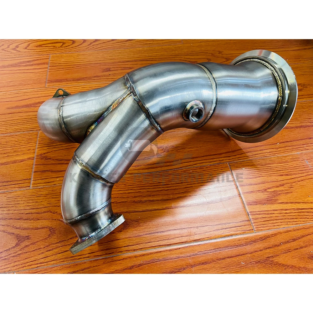 Bajante sin catalizador SS304 – Audi S4 B9 3.0T KUNGFU PERFORMANCE - imagen 2