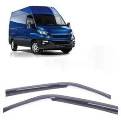 Accesorios de ventana de coche para IVECO DAILY 2004-2014, Deflector de ventana de estilo deportivo, cubierta para lluvia, toldos de visera, ajuste de accesorios exteriores